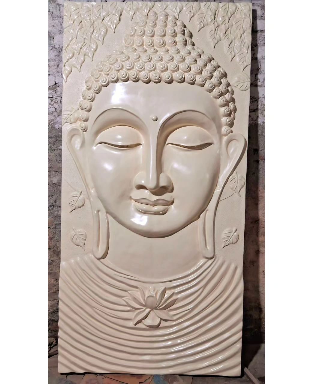 Buddha Wall Sculpture 8x4ft