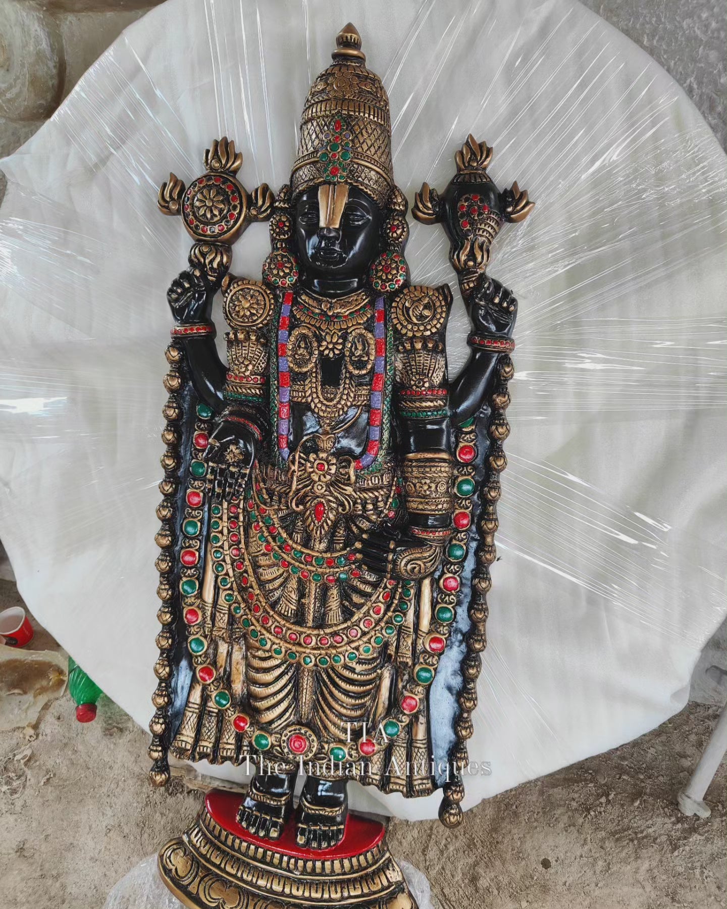 Tirupati Balaji Wall Sculpture 3.5 feet