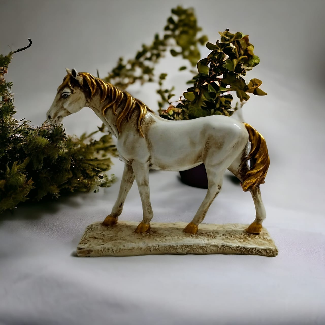 Arabian Horse Sculpture - 9 Inches by TIA Studio