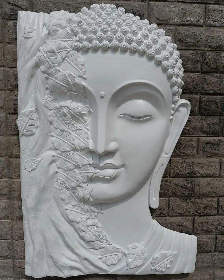 Buddha Relief Wall  Art  3x2 Feet