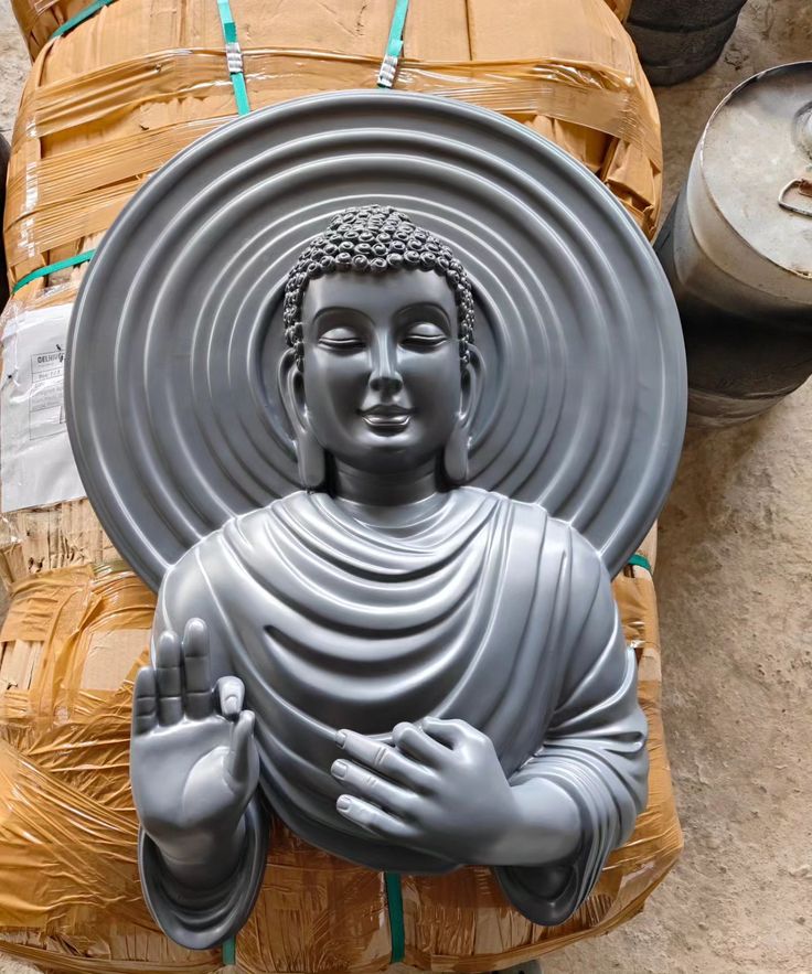 Buddha High Relief Sculpture 2.5 Feet