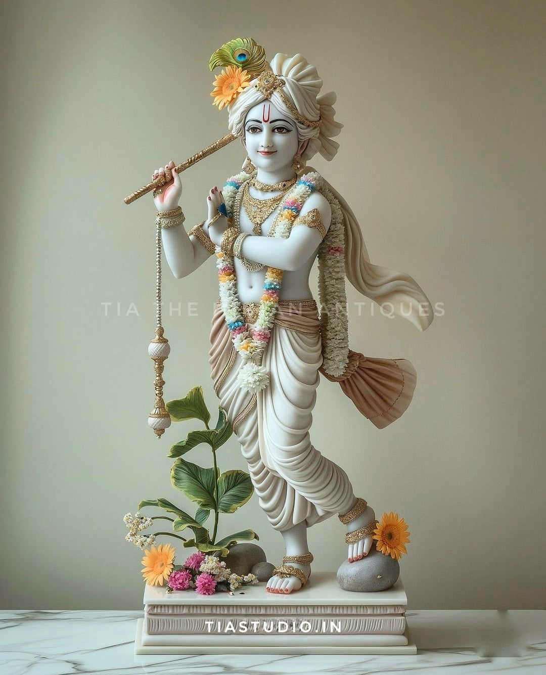 Iconic Krishna Sculpture 1.5 feet