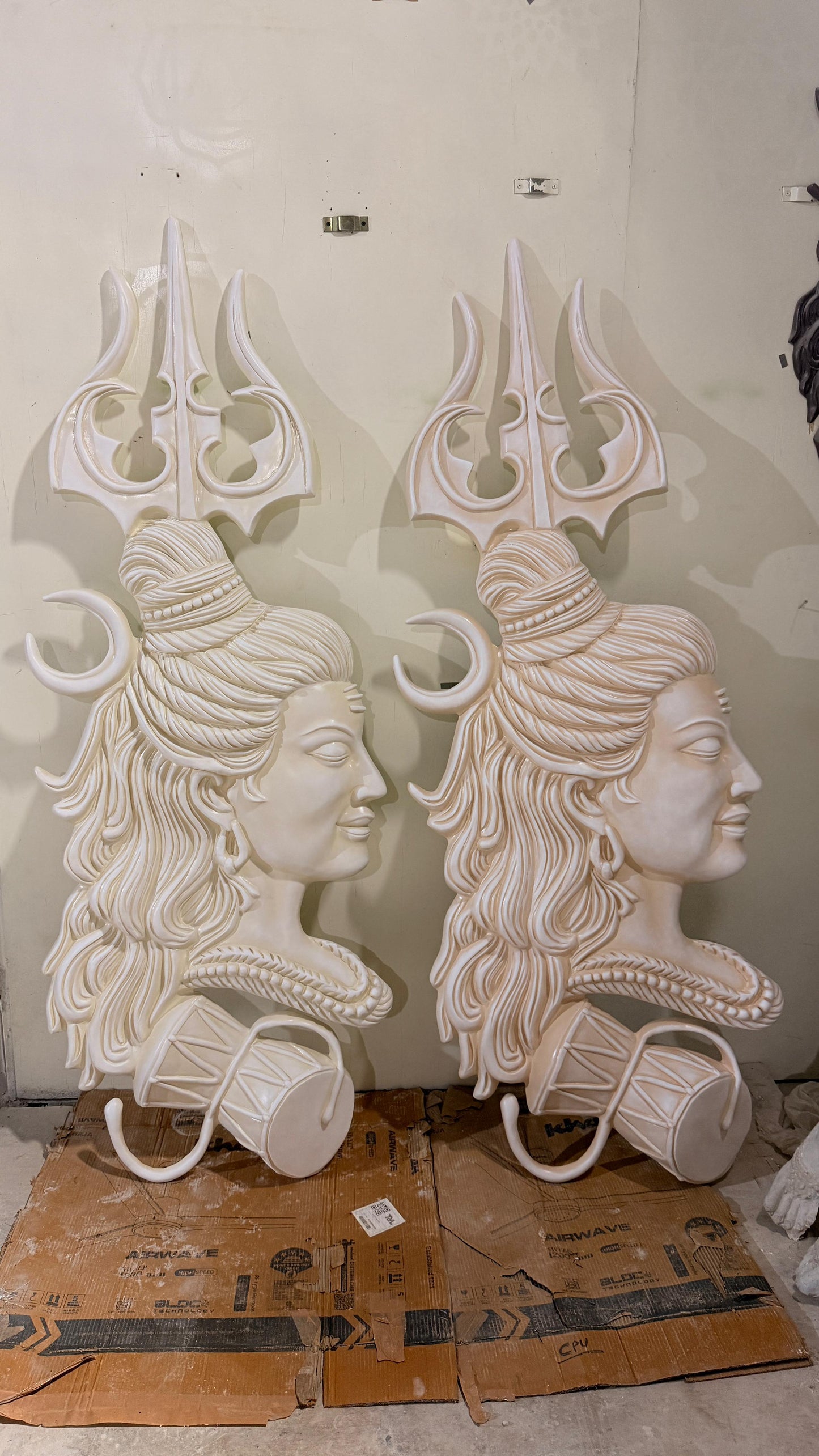 Lord Shiva Abstract Design  Relief Wall Sculpture