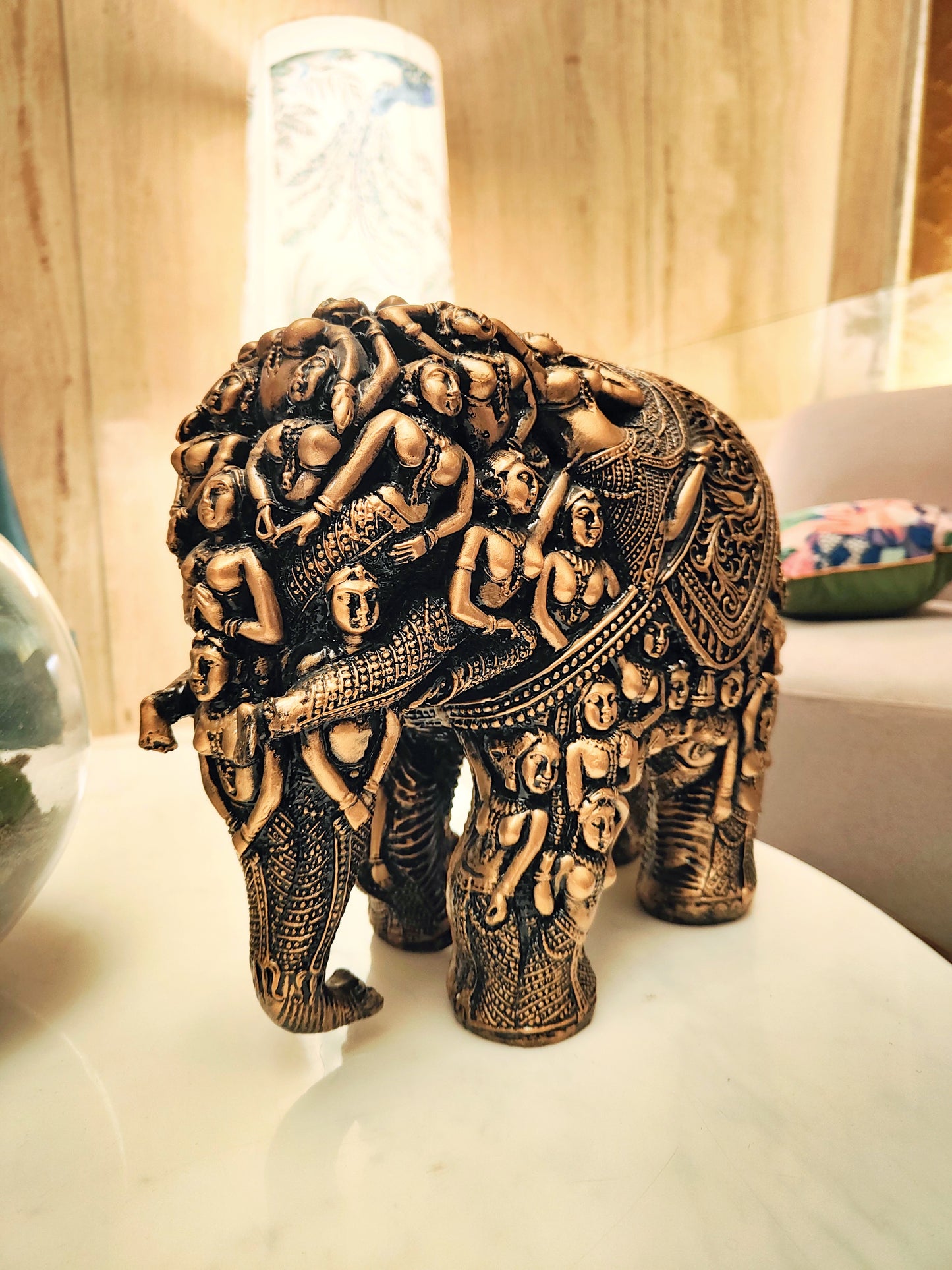 Eravat Elephant Sculpture and decorative Showpiece. 